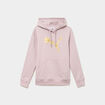 Sweat hoodie 1 poche &agrave; capuche Puma rose poudr&eacute;e femme