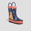 Bottes de pluie bleu marine bébé fille