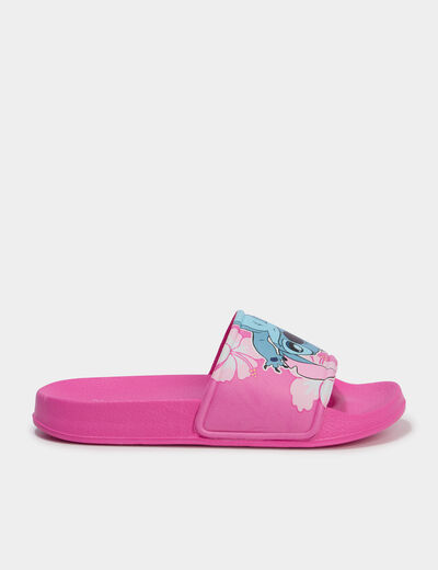 Claquettes de plage Stitch rose fille