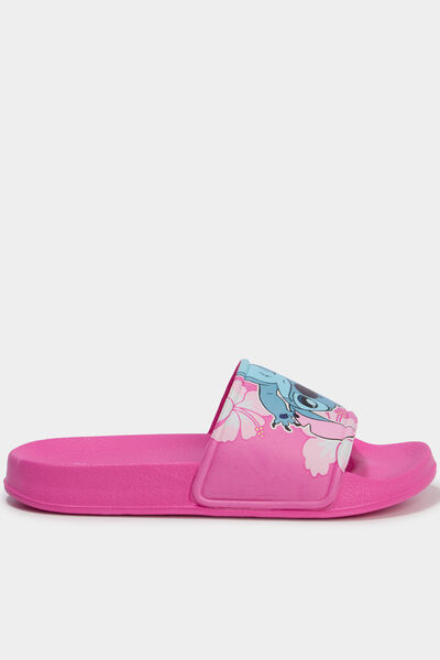 Claquettes de plage Stitch rose fille
