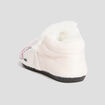 Chaussons avec motif rose bébé fille