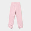 Pantalon de jogging molleton rose clair fille