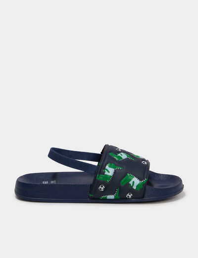 Claquettes de plage multicolore gar&ccedil;on