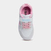 Tennis basses &agrave; scratchs Hello Kitty blanc fille
