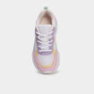 Baskets running semelle m&eacute;moire de forme multicolore fille