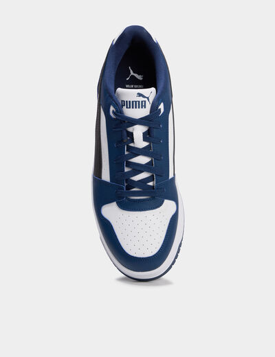 Baskets &agrave; lacets Puma Rebound Slam bleu roi homme