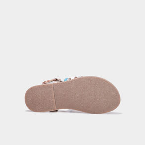 sandales brides irisees en cuir creeks bleu fille Sandales brides irisées en cuir Creeks bleu fille