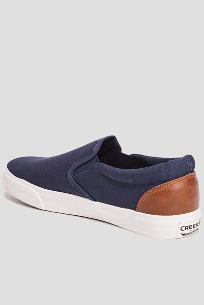 Tennis en toile Creeks bleu marine homme