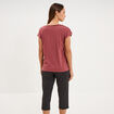 Ensemble pyjama corsaire t-shirt rose framboise femme
