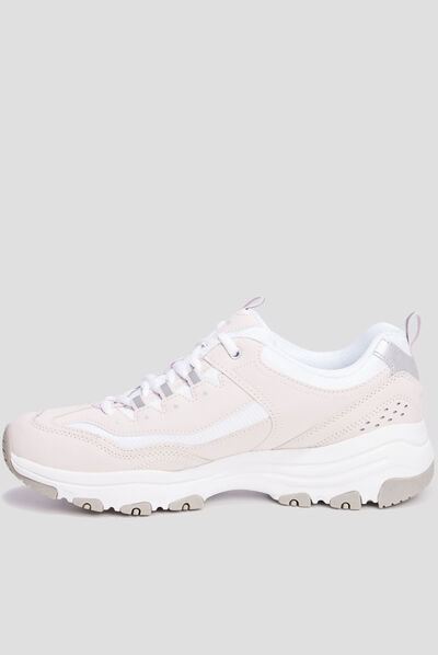 Baskets running mémoire forme Skechers rose femme