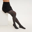 Collants opaques gris femme