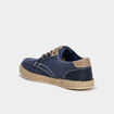 Chaussures bateau en jeans bleu homme