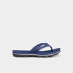 Tongs semelle crantée bleu marine homme
