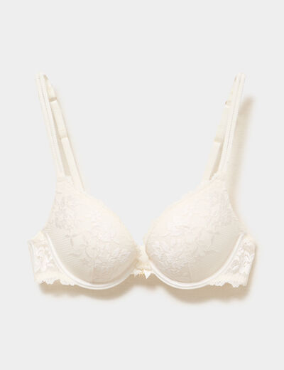 Soutien-gorge maxi push-up blanc femme