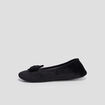 Chaussons ballerines Isotoner noir femme