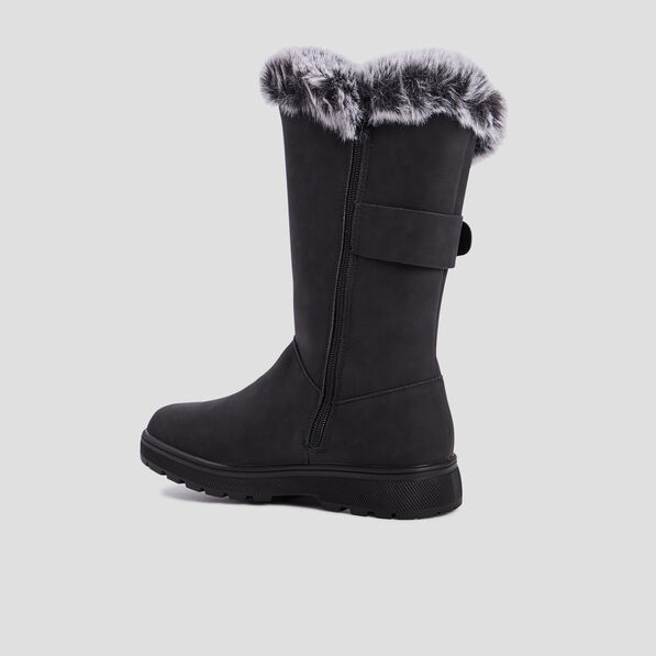 Bottes fourrées noir femme