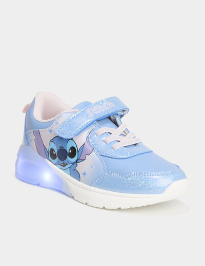 Baskets running lumineuses Stitch bleu fille