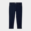 Jeans mom cropped taille haute denim brut femme grande taille