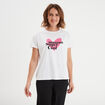 T-shirt Fête des mères oversize coton ecru femme