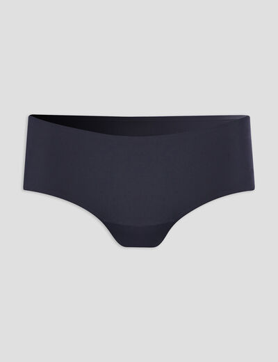 Shorty microfibre sans coutures noir femme