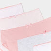 Lot 5 culottes coton rose fille