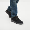 Baskets montantes &agrave; lacets noir homme
