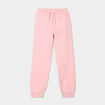 Pantalon de jogging molleton rose clair fille
