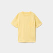 T-shirt oversize 1 poche manches courtes jaune gar&ccedil;on