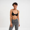 Soutien-gorge emboîtant dentelle noir femme
