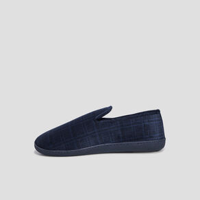 chaussons isotoner bleu homme Chaussons Isotoner bleu homme
