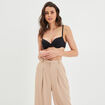 Soutien-gorge corbeille dentelle noir femme