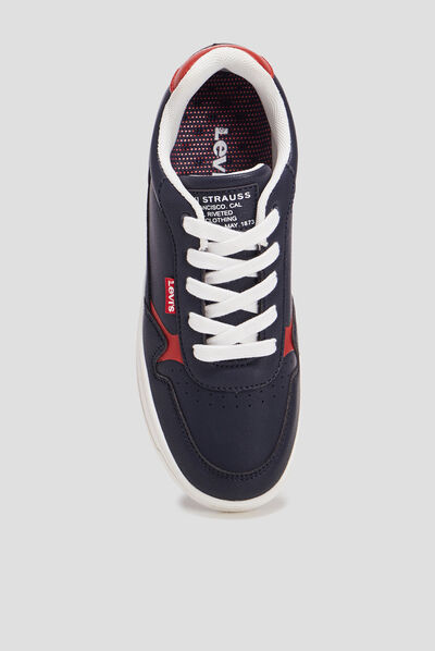 Tennis à lacets Levi's bleu marine garçon