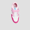 Tennis basses à scratchs Creeks Iconic rose fille
