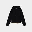 Sweat &agrave; capuche hoodie oversize noir femme