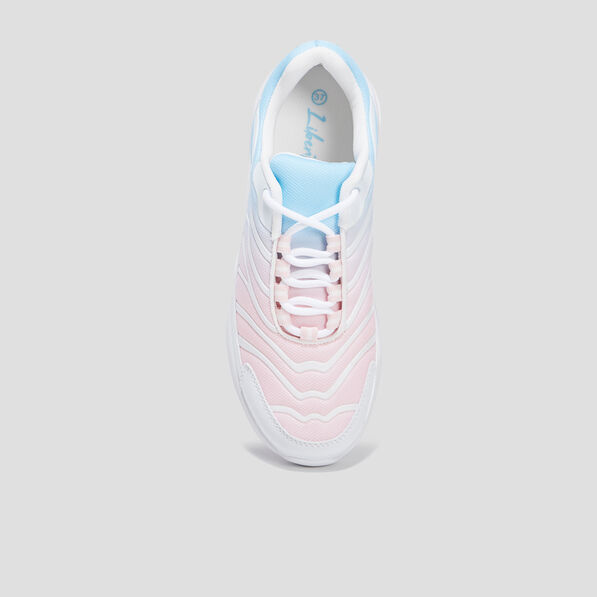 Baskets running à lacets Liberto multicolore fille