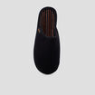 Chaussons mules Isotoner noir homme
