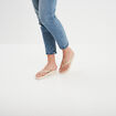 Tongs plateformes Ipanema sable femme