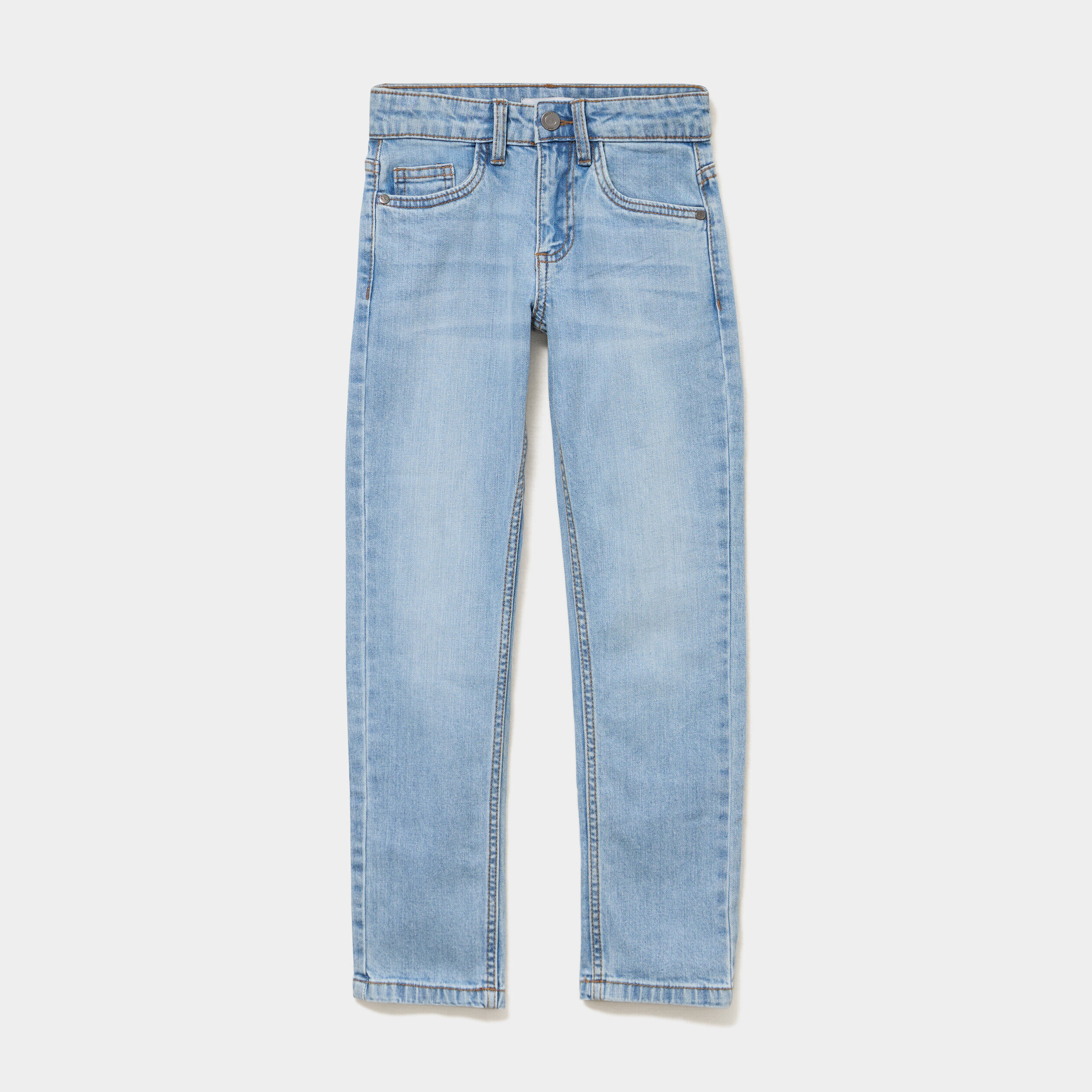 Jeans slim 5 poches denim double stone garçon LH