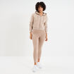 Legging élastiqué 7/8ème sable femme