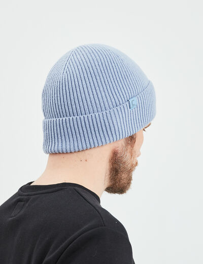 Bonnet tricoté Creeks bleu clair homme