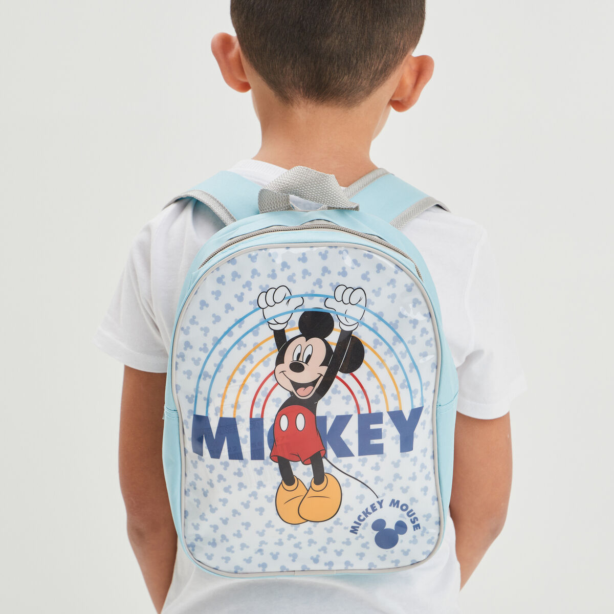Sac à dos Mickey bleu clair garçon