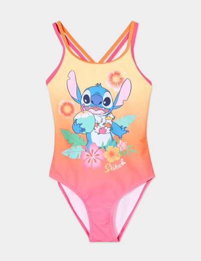 Maillot de bain une pièce Stitch multicolore fille