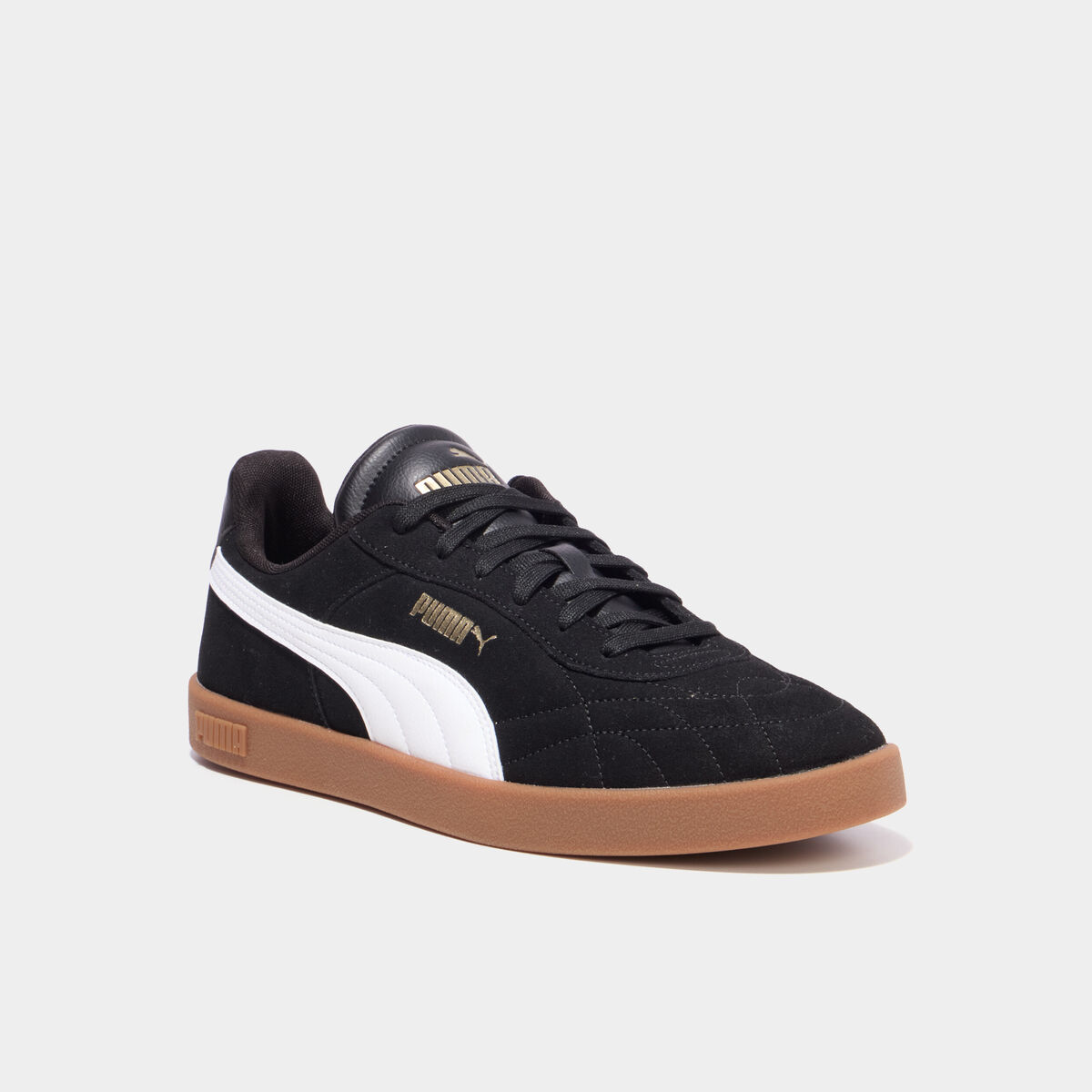 Tennis basses &agrave; lacets Puma Club noir homme