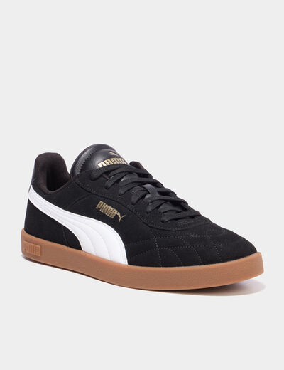 Tennis basses &agrave; lacets Puma Club noir homme