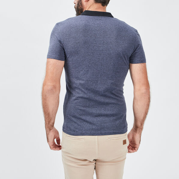 polo manches courtes bleu marine homme Polo manches courtes bleu marine homme