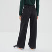 Jeans wide leg Liberto noir femme
