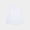Chemise droite repassage facile blanc homme