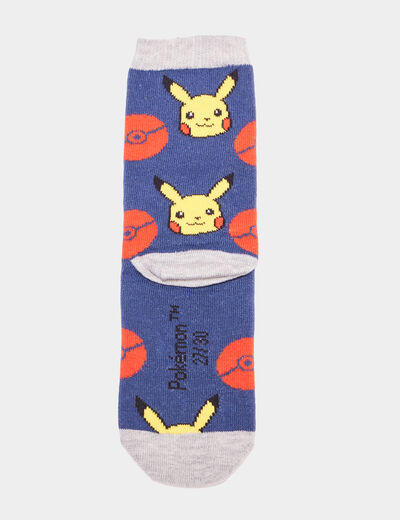 Lot 3 paires chaussettes Pokémon Pikachu multicolore garçon