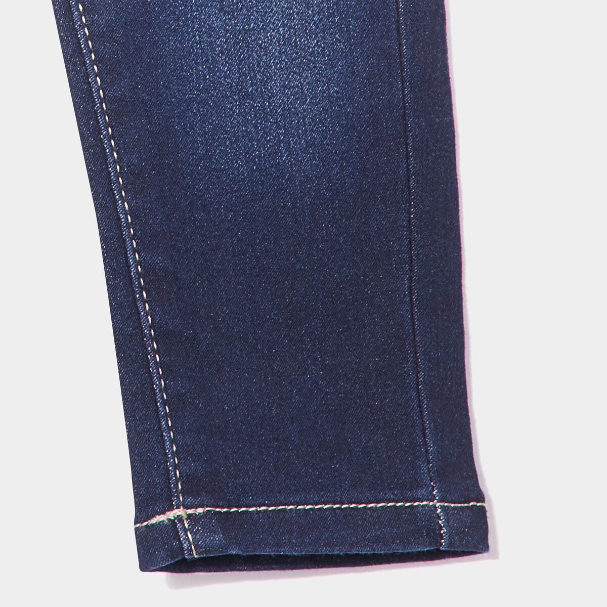 Jeans slim 4 poches taille ajustable denim brut bébé garçon