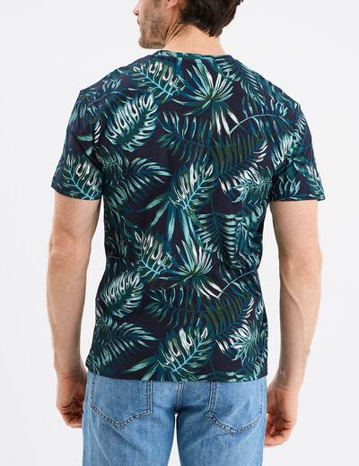 T-shirt manches courtes Creeks bleu foncé homme